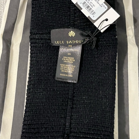 ❌ON SALE❌LELE SADOUGHI NWT AUTHENTIC PEARLS EMBELLISHED RIBBED KNIT EAR WARMER - Picture 11 of 12